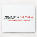 Familia reyes   Mousepads