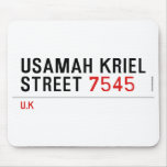 usamah kriel street  Mousepads