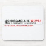 @ChrisSanClaire  Mousepads