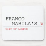 franco    mabila's  Mousepads