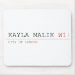 Kayla malik  Mousepads
