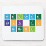 Welcome
 Back to
 School  Mousepads