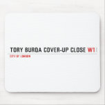 Tory Burqa Cover-up close  Mousepads