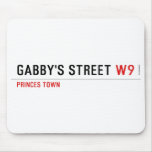 gabby's street  Mousepads