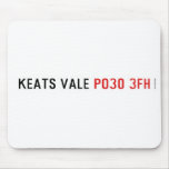 Keats Vale  Mousepads