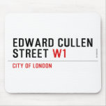 Edward Cullen Street  Mousepads
