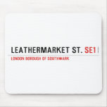 leathermarket St.  Mousepads