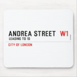 Andrea street   Mousepads