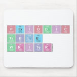 Periodic
 Table
 Writer  Mousepads