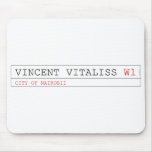 vincent vitaliss  Mousepads