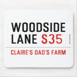 Woodside Lane  Mousepads