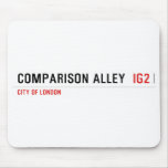 Comparison alley   Mousepads