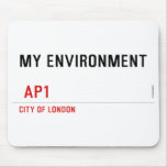 My environment    Mousepads