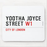 YOOTHA JOYCE Street  Mousepads