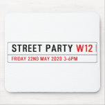 Street Party  Mousepads