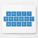 Happy
 Birthday
 Scarlet  Mousepads