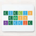 Evelyn
 Eamon
 Freddie  Mousepads