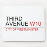 third avenue  Mousepads