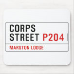 Corps Street  Mousepads