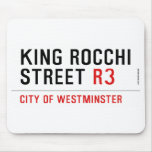 king Rocchi Street  Mousepads