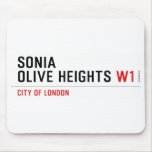 Sonia olive heights  Mousepads