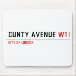 Cunty Avenue  Mousepads