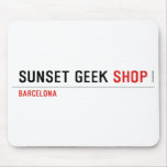 SUNSET GEEK  Mousepads