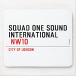 SQUAD ONE SOUND INTERNATIONAL   Mousepads