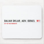Daliah Sklar, Adv. Israel   Mousepads