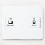 La b  Mousepads