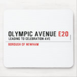 Olympic Avenue  Mousepads