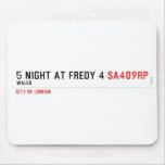 5 night at fredy 4  Mousepads