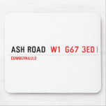 Ash road   Mousepads