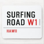 Surfing Road  Mousepads
