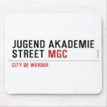 jugend akademie Street  Mousepads