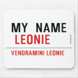 my  Name   Mousepads