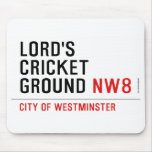LORD'S CRICKET GROUND  Mousepads