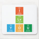 I
 Lv
 You  Mousepads