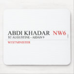 abdi khadar   Mousepads