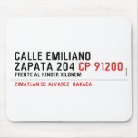 CALLE EMILIANO  ZAPATA 204  Mousepads
