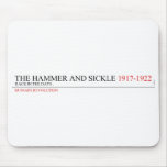 the hammer and sickle  Mousepads