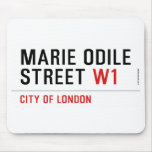 Marie Odile  Street  Mousepads