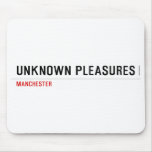 unKNOWN PLEASURES  Mousepads