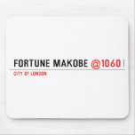 FORTUNE MAKOBE  Mousepads