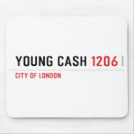 YOUNG CASH  Mousepads