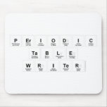 Periodic
 Table
 Writer  Mousepads