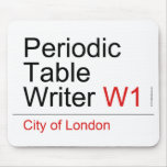 Periodic Table Writer  Mousepads