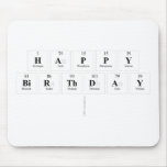 Happy
 Birthday
   Mousepads