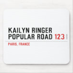 Kailyn ringer Popular road  Mousepads