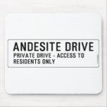andesite drive  Mousepads